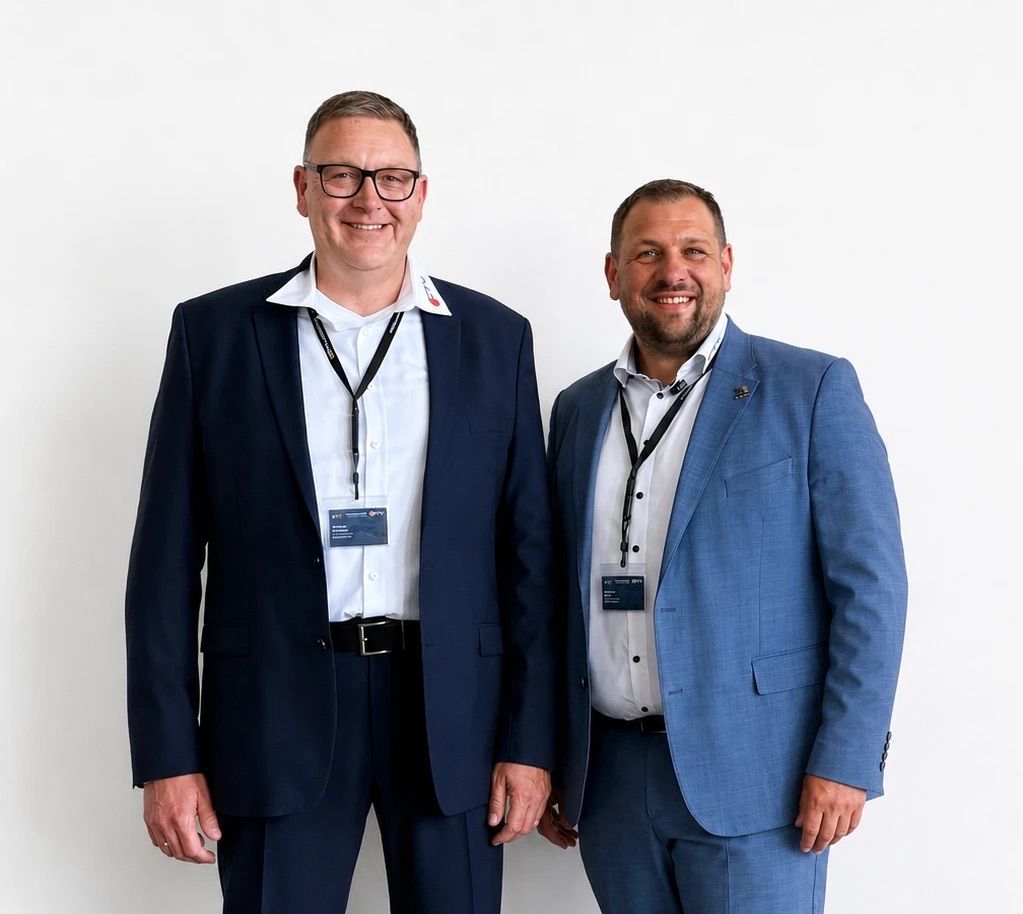 Die Geschäftsführung der CTV GmbH Zwickau: Christian Günl und Andreas Fehervari